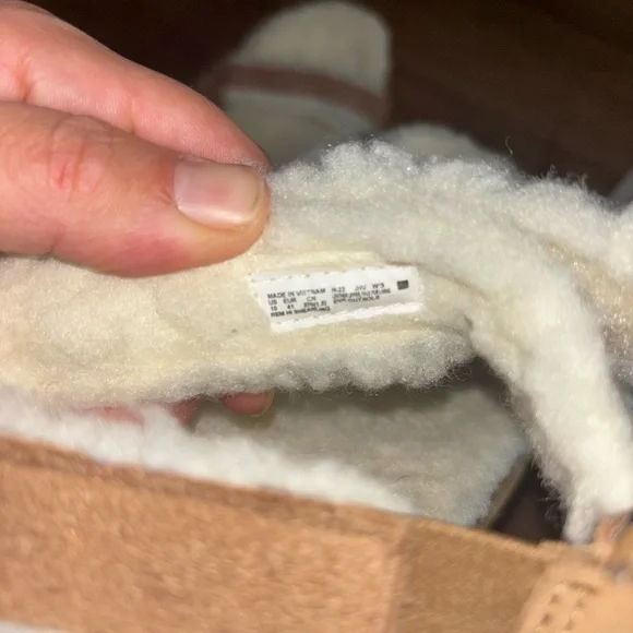 Reef Rem Hi Shearling scrappy Sandals - women’s furry platform summer 10 NWOT - Picture 7 of 7